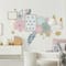 RoomMates Perennial Blooms Peel & Stick Giant Wall Decals